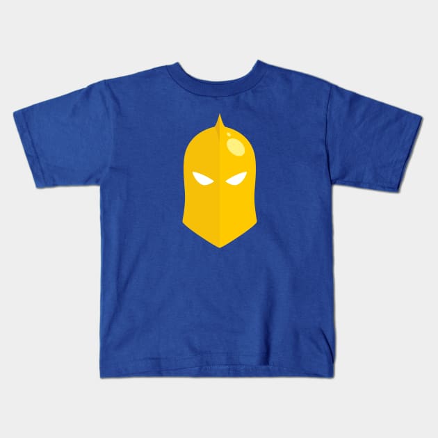 Doctor Fate Helmet Kids T-Shirt by Minimalist Heroes